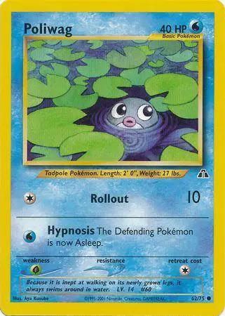 Poliwag 062/75 - Neo Discovery Unlimited