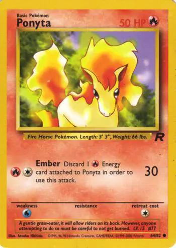Ponyta 064/82 - Team Rocket Unlimited