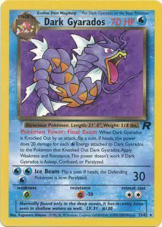 Dark Gyarados 025/82 - Team Rocket Unlimited