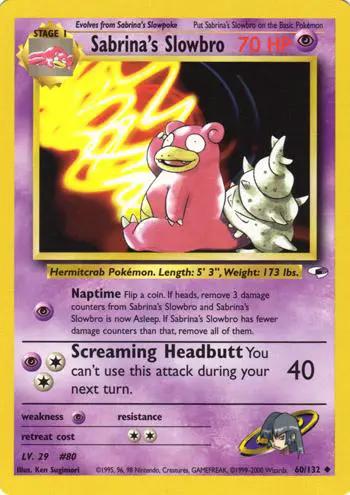 Sabrina's Slowbro 060/132 - Gym Heroes Unlimited