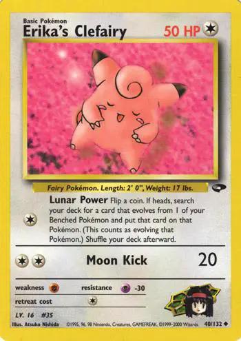 Erika's Clefairy 040/132 - Gym Challenge Unlimited