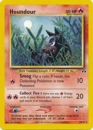 Houndour 024/75 - Neo Discovery Unlimited