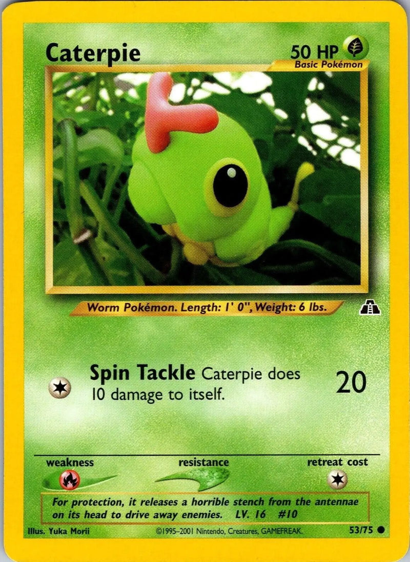 Caterpie 053/75 - Neo Discovery Unlimited