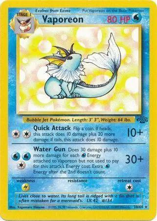 Vaporeon 028/64 - Jungle Unlimited