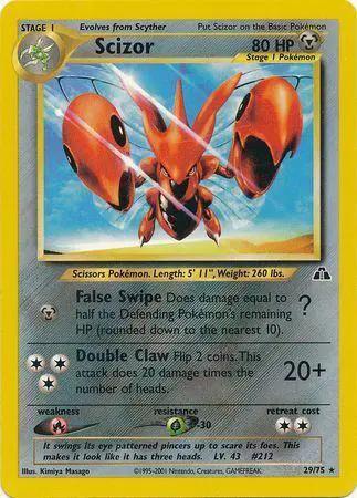 Scizor 029/75 - Neo Discovery Unlimited