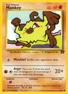 Mankey 061/82 - Team Rocket Unlimited