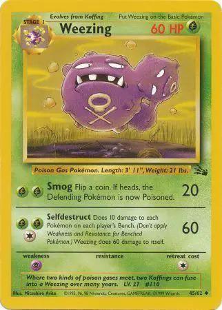 Weezing 045/62 - Fossil Unlimited