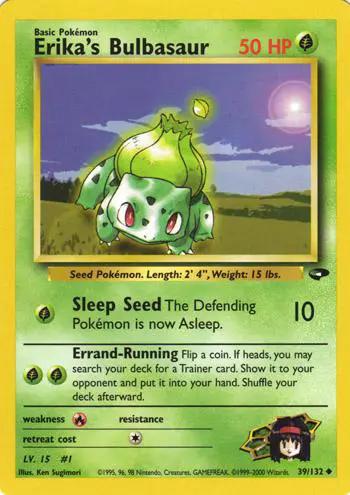 Erika's Bulbasaur 039/132 - Gym Challenge Unlimited