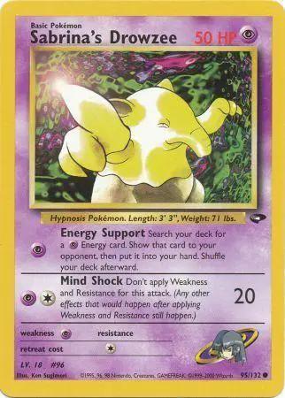 Sabrina's Drowzee 095/132 - Gym Challenge Unlimited