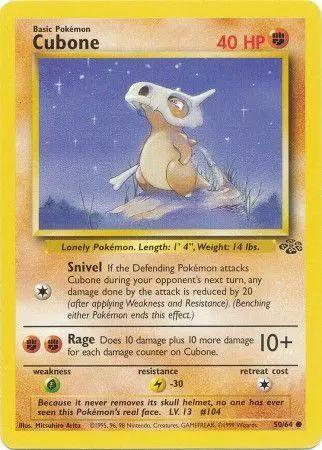 Cubone 050/64 - Jungle Unlimited