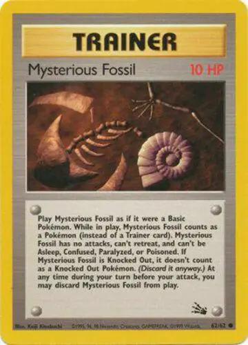 Mysterious Fossil 062/62 - Fossil Unlimited