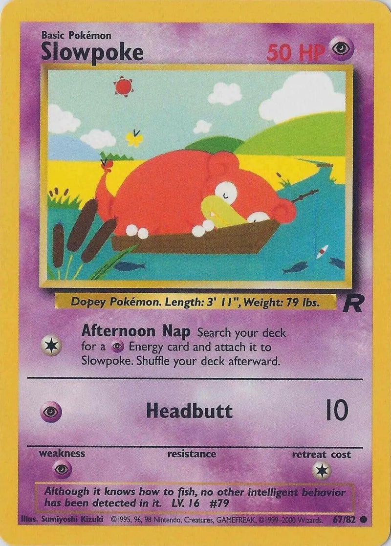 Slowpoke 067/82 - Team Rocket Unlimited
