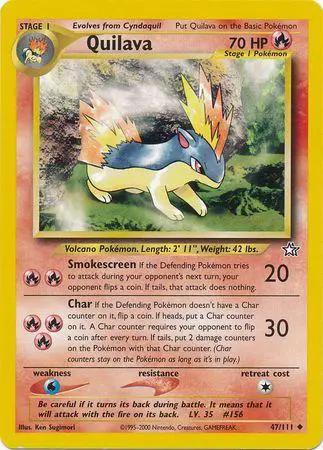 Quilava 047/111 - Neo Genesis Unlimited