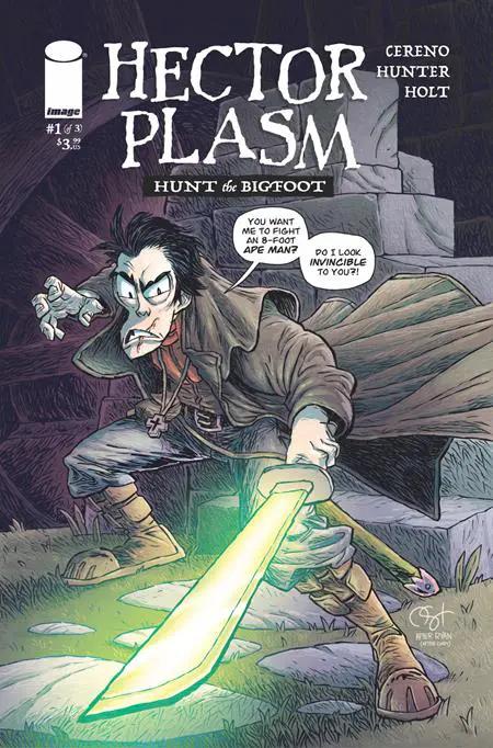 Hector Plasm Hunt The Bigfoot #1 (Of 3) B Derek Hunter Variant (10/15/2025) Image