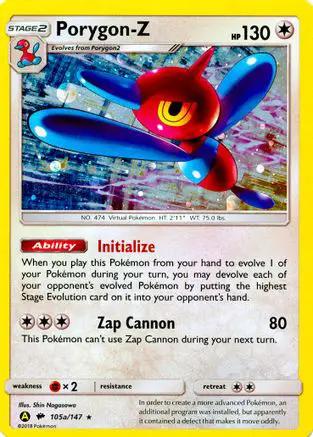 Porygon-Z 105a/147 - Alternate Art Promos Holofoil