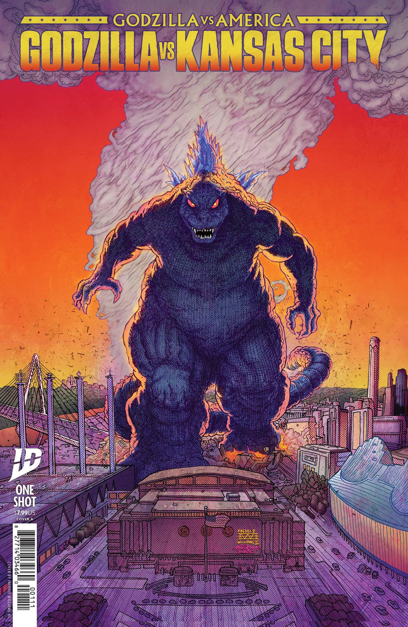 Godzilla Vs. America Kansas City A Freddie Williams Ii Buster Moody (10/29/2025) Idw