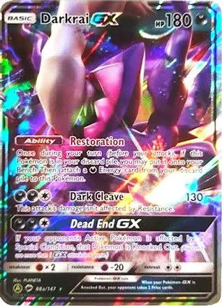 Darkrai GX 88a/147 - Alternate Art Promos Holofoil