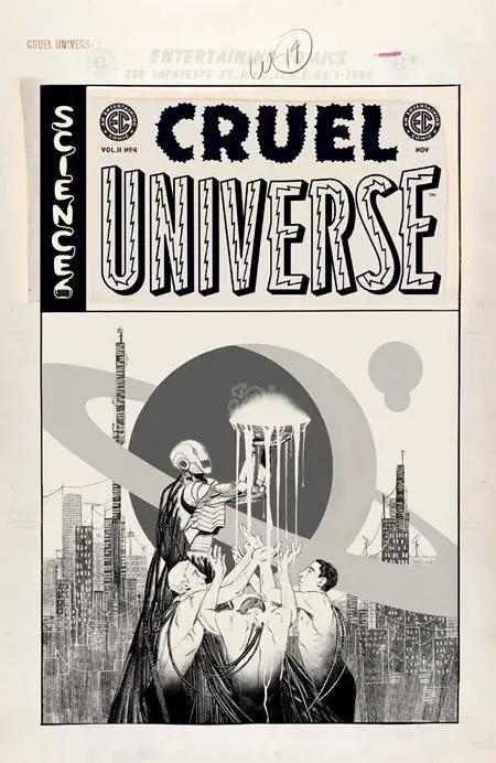Ec Cruel Universe 2 #4 (Of 12) D 1:20 Naomi Franq B&W Artist Edition Variant (11/05/2025) Oni