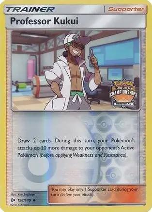 Professor Kukui 128/149 - League & Championship Cards - Reverse Holofoil