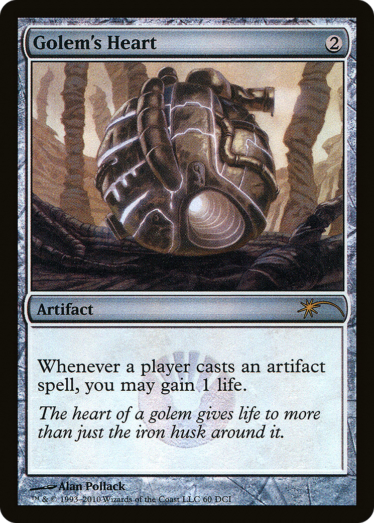 Golem's Heart (WPN-060) - DCI Promos Foil