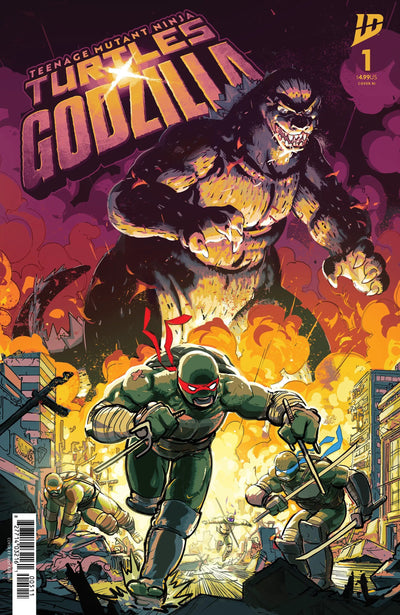 Teenage Mutant Ninja Turtles X Godzilla #1 H 1:100 Riley Rossmo (11/12/2025) Idw
