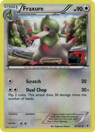 Fraxure (League Promo) 087/101 - League & Championship Cards Reverse Holofoil