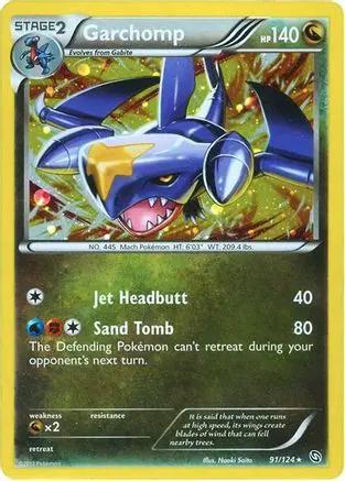 Garchomp (Cosmos Holo) 091/124 - Blister Exclusives Holofoil
