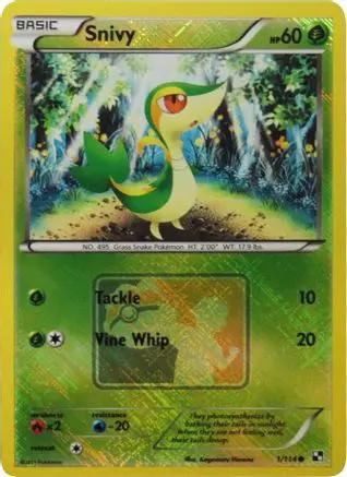 Snivy (League Promo) 001/114 - League & Championship Cards Reverse Holofoil
