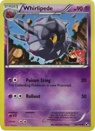 Whirlipede (League Promo) 053/114 - League & Championship Cards Reverse Holofoil