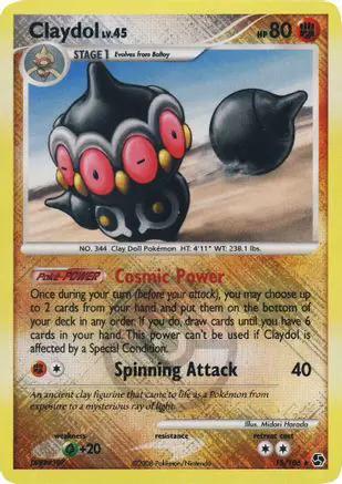 Claydol (League Promo) 015/106 - League & Championship Cards Reverse Holofoil