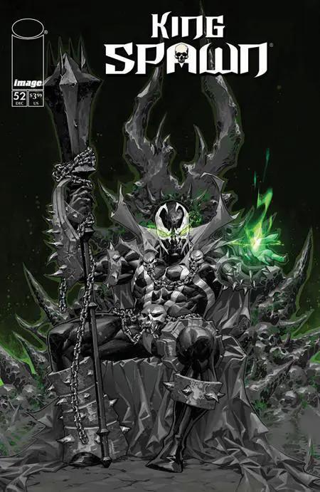 King Spawn #52 B Kael Ngu B&W Variant (02/11/2026) Image