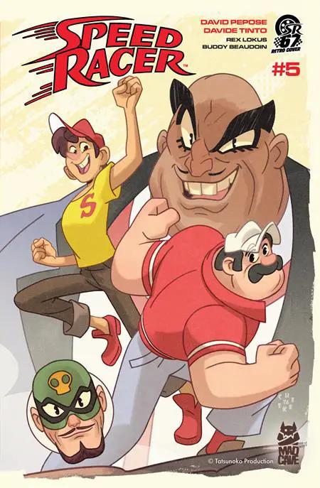 Speed Racer #5 B Sean Galloway Retro Manga Variant (12/03/2025) Mad Cave