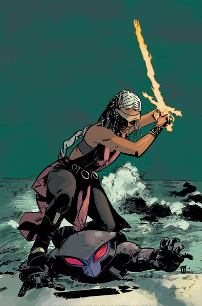 Black Manta #3 (Of 6) A Valentine De Landro Marissa Louise Chuck Brown (11/09/2021) Dc