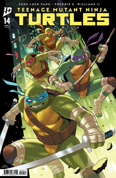 Teenage Mutant Ninja Turtles #14 D Stephen Byrne (01/14/2026) Idw