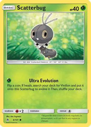 Scatterbug 006/131 - SM  Forbidden Light Reverse Holofoil