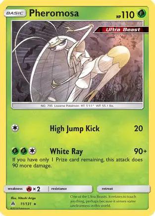 Pheromosa 011/131 - SM  Forbidden Light Holofoil