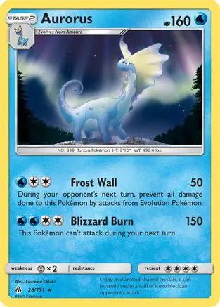Aurorus 028/131 - SM  Forbidden Light Holofoil