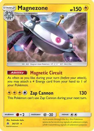 Magnezone 036/131 - SM  Forbidden Light Holofoil
