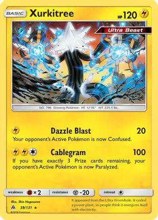 Xurkitree 039/131 - SM  Forbidden Light Reverse Holofoil