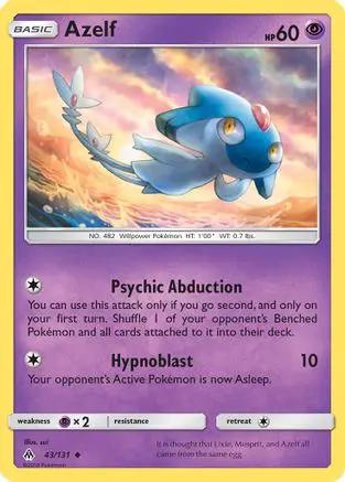 Azelf 043/131 - SM  Forbidden Light Reverse Holofoil