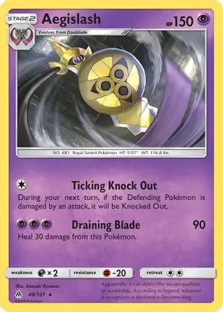 Aegislash 049/131 - SM  Forbidden Light