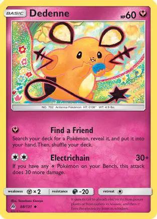 Dedenne 088/131 - SM  Forbidden Light