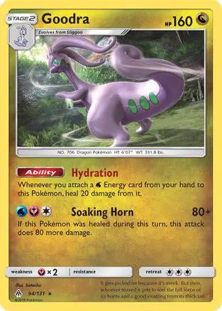 Goodra 094/131 - SM  Forbidden Light Reverse Holofoil
