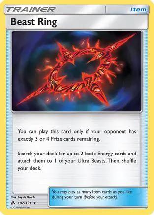 Beast Ring 102/131 - SM  Forbidden Light
