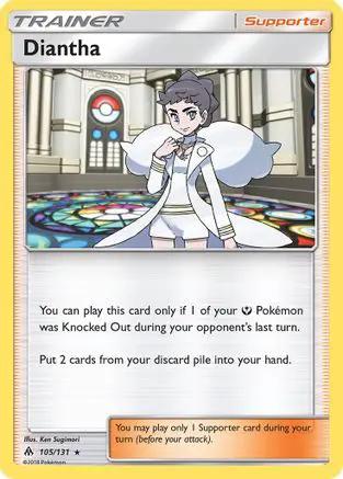 Diantha 105/131 - SM  Forbidden Light Reverse Holofoil