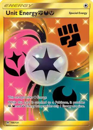 Unit Energy FDY (Secret) 146/131 - SM  Forbidden Light Holofoil