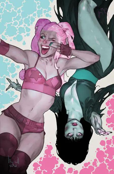 Harley Quinn X Elvira #4 I 1:10 Ben Caldwell Virgin Variant (01/28/2026) Dynamite