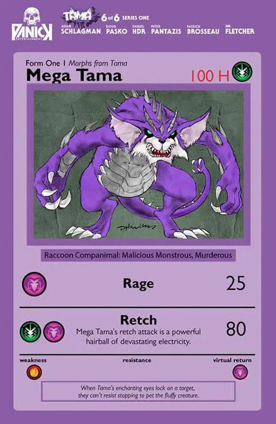 Tama #6 (Of 6) B Daniel Hdr Pokemon Homage Variant (02/18/2026) Massive
