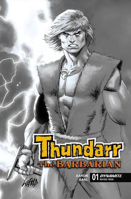 Thundarr The Barbarian #1 M 1:15 Rob Liefeld Line Art Variant (02/04/2026) Dynamite