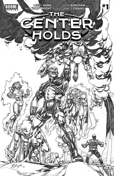 The Center Holds #1 E 1:50 MD Bright SIGNED Larry Hama (02/11/2026) Boom